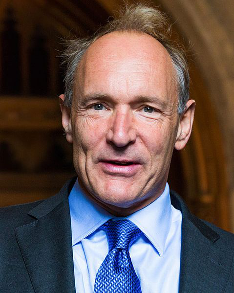 Timothy "Tim" John Berners-Lee, conegut a com Tim Berners-Lee, és un científic britànic considerat el pare de la World Wide Web. Va establir la primera comunicació entre un client i un servidor usant el protocol HTTP en novembre de 1989.