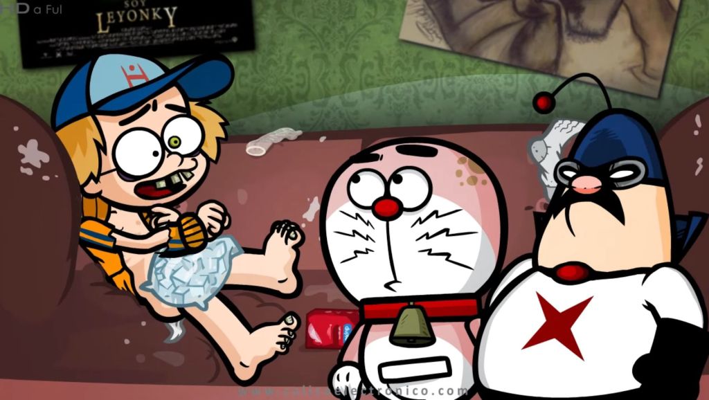 Captura de pantalla del darrer capítol de 'Cálico Electrónico'. .