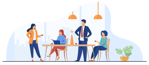 Organització informal (font: www.freepik.es)