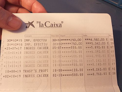 039;un producte bancari cada vegada més en desús, les persones gran prefereixen la llibreta d&