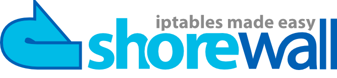 Logotip del programa Shorewall molt utilitzat en xarxes mitjanes i grans.