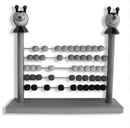 Àbac, material Montessori per a treballar el nombre i iniciar-se en les operacions aritmètiques