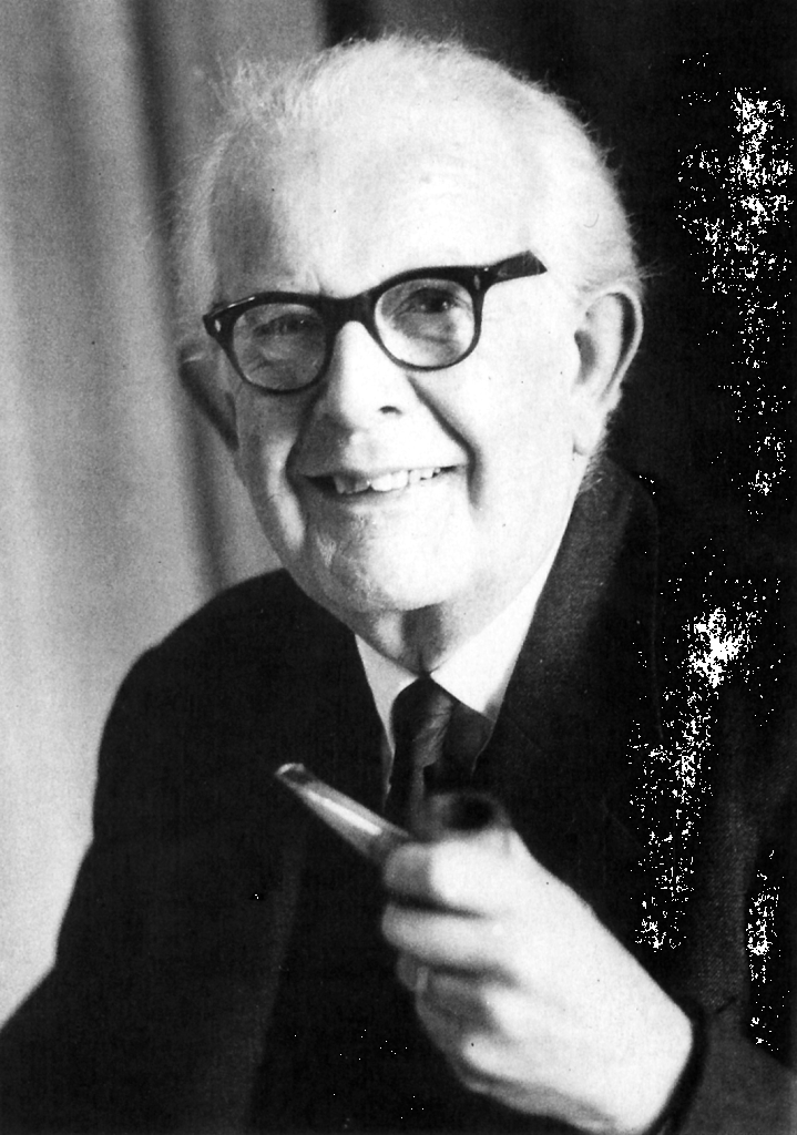 Jean Piaget (1896-1980). Retrat.