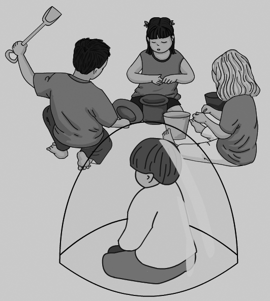 Els nens i les nenes autistes no tenen necessitat d'interactuar amb l'entorn./-15