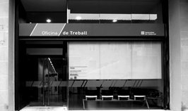 Porta d'una oficina de l'OTG.