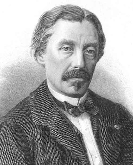 El físic francès Jean Bernard Léon Foucault (1819-1868) va entrar en la història per haver portat a terme la primera demostració dinàmica de la rotació de la Terra mitjançant el ja cèlebre pèndol de Foucault. Tanmateix, va fer aportacions importants en diversos camps, com el de l'òptica (a l'Observatori de París) i el de l'electromagnetisme. També va fer una estimació de la velocitat de la llum amb només un marge d'error del 0,6%. Retrat.