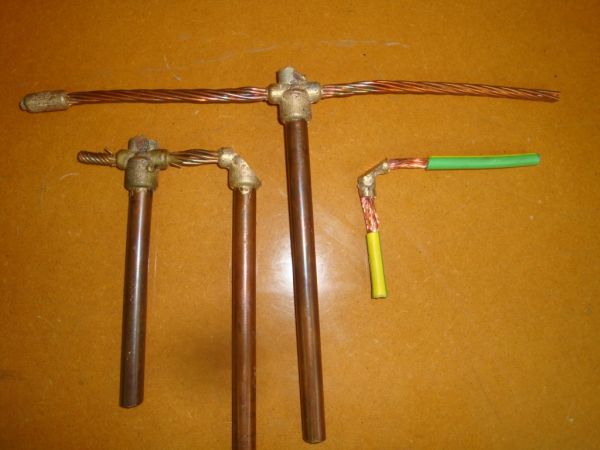 Soldadura aluminotèrmica. Exemples de conductors units amb aquest tipus de soldadura que també s& 039;utilitza per unir les vies del tren.