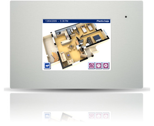 Pantalla tàctil en color HC1-KNX de la marca Ideero/-25 Pantalla tàctil en color HC1-KNX de la marca Ideero/-25