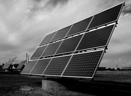 Seguidor solar de dos eixos