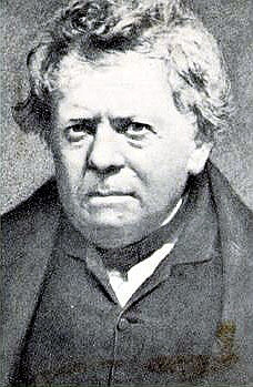 Els estudis de Georg Ohm (1789-1854) amb tensió i corrent sobre diferents materials, després de substituir les piles de Volta per elements termoelèctrics com el coure o el bismut, el van dur a enunciar, l'any 1827, la llei que estableix que la diferència de potencial entre dos punts d'un conductor és proporcional a la intensitat del corrent i la resistència, que depèn de la naturalesa del conductor, la seva longitud i la secció, que és constant. Retrat.