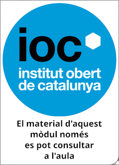 Material didàctic disponible a l'aula