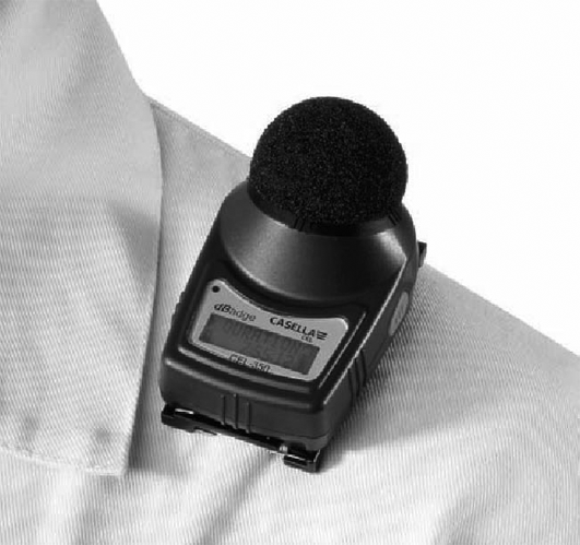 El dosímetre és un instrument de mesurament del soroll.