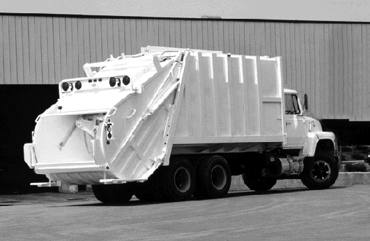 Treballs de recollida d'escombraries