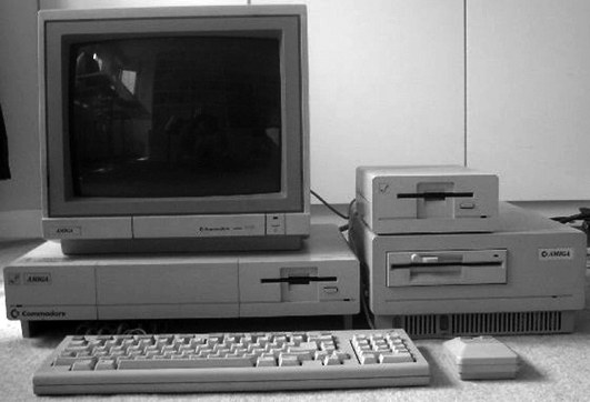 Amiga 1000 de Commodore h. 1985