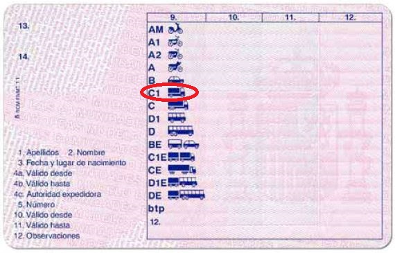Permís C1