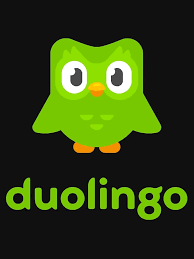 Logotip de Duolingo. .