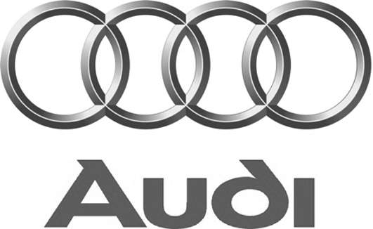 Nom i logotip de la marca Audi