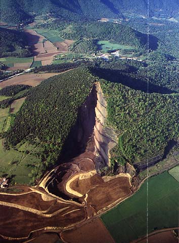 Tall interior del volc&agrave;