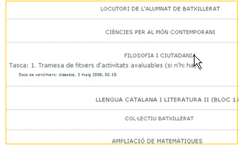 Matèries de l'alumne